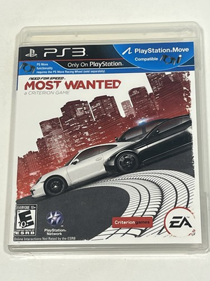#ad Need for Speed: Most Wanted Sony PlayStation 3 2012 Complete w Manual Insert $15.99