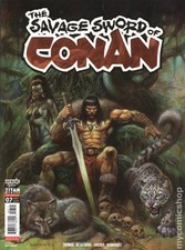 Savage Sword of Conan #7A FN Stock Image