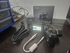 Canon PowerShot G12 Compact Digital Camera 10MP 5x Optical Zoom Black