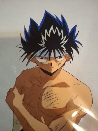 Vintage Yu Yu Hakusho Hiei Anime Animation Production Cel