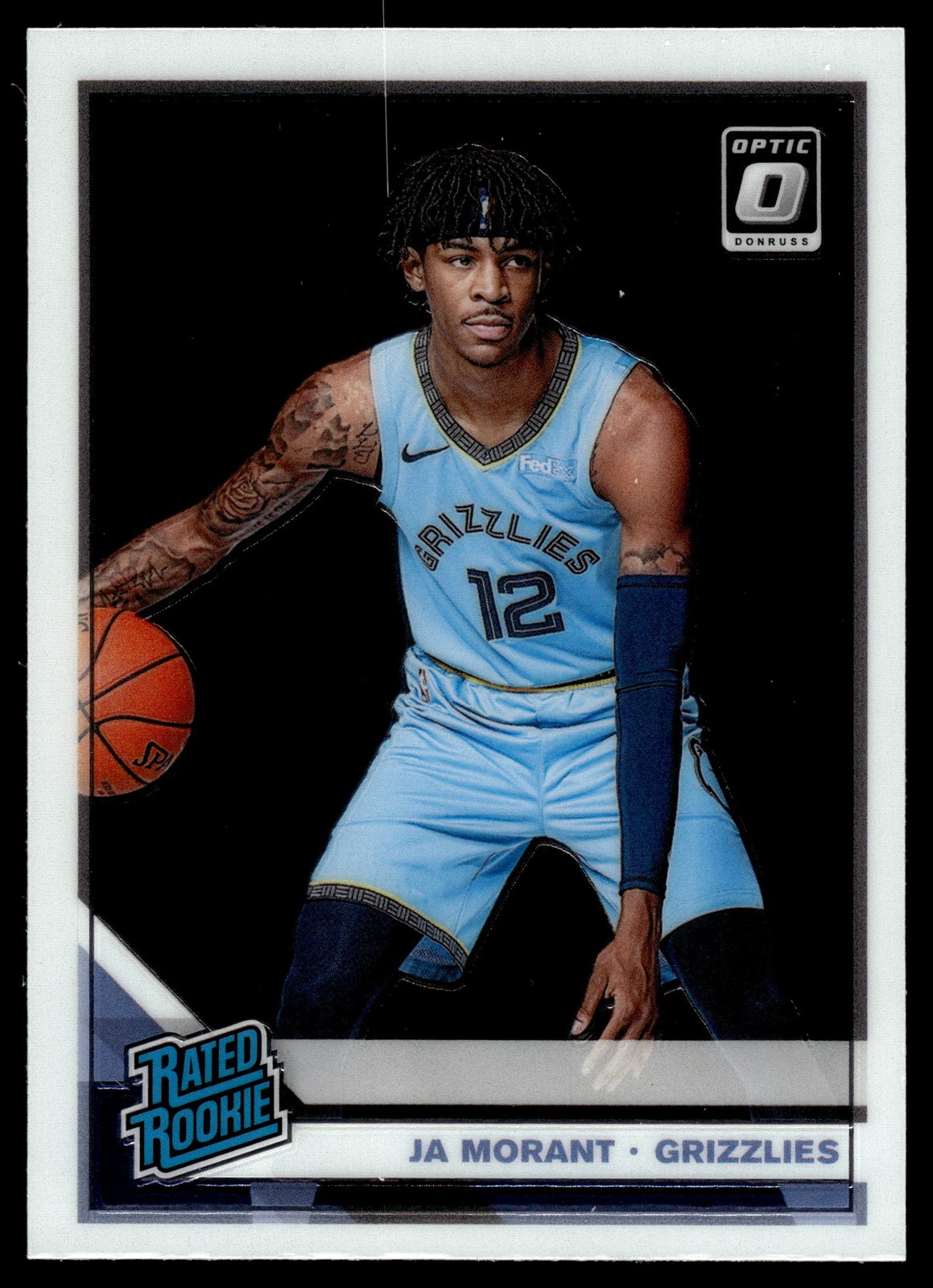 2019-20 Donruss Optic #168 Ja Morant Rookie RC (1)