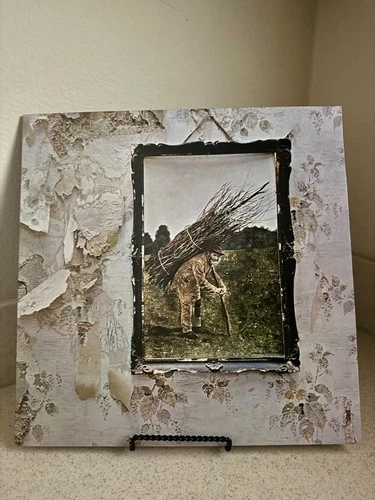 LED ZEPPELIN - IV ZOSO LP 1971 Original Gatefold Vinyl SD 19129 Black Dog VG++