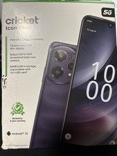 CRICKET ICON PLUS 2026 - 64GB, 5000mAh, 50MP ...