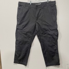 Carhartt Force Relaxed Fit Ripstop Cargo Work Pants Mens 44x30 Gray