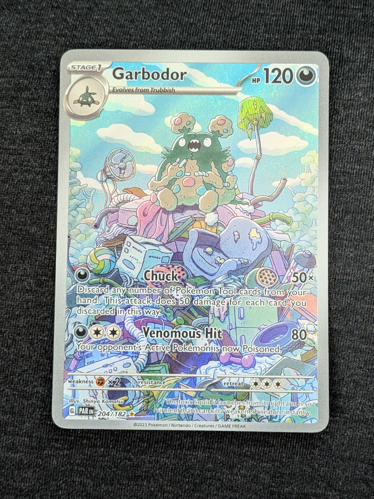 Garbodor 204/182 SV04: Paradox Rift Holo