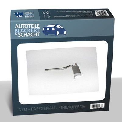 Auspuff Mitteltopf für Audi A4 + Avant