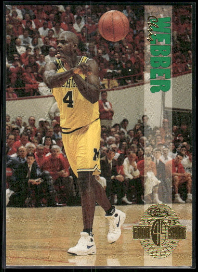 1993 Classic Four Sport Oversize #1 Chris Webber