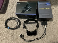 Bigscreen Beyond VR Headset 58mm IPD + Audio Strap + Link Box + Cables + 34 hrs