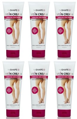Varicose Vein Cream for Flawless Looking Legs w/ Arnica & Chestnut 8 oz 6pk