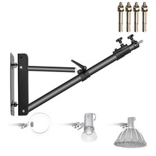 NEEWER Wall Mount Boom Arm Triangle Base 66.5  Studio Light Softbox Mount NIB