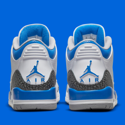 デぺルト　 　水辺の小径 Nike Air Jordan 3 Retro Racer Blue Size 8.5 CT8532-145 White