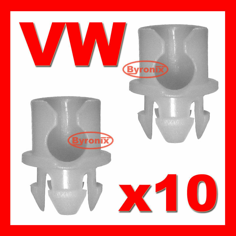 VW T4 TRANSPORTER FRONT DOOR LINKAGE CLIPS LOCK CONNECTOR ROD LATCH