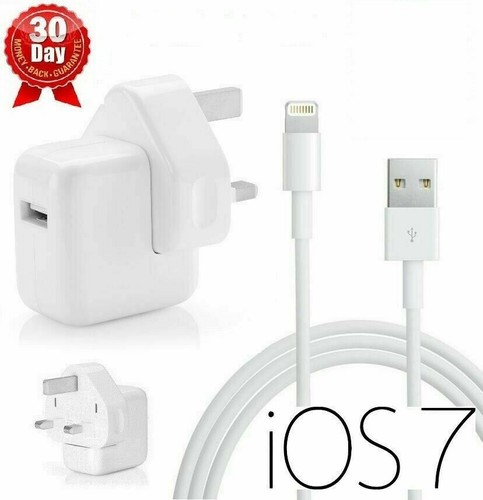 Adaptador de alta 12W Cargador Enchufe de alimentación para Apple iPhone 6 4S 5 5S iPad | eBay