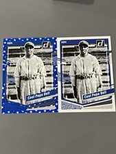 2023 Panini Donruss Independence Day #160 Cool Papa Bell & Base Card.