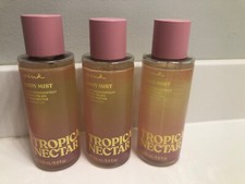 VICTORIA'S SECRET PINK 3 TROPICAL NECTAR BODY MIST 8.4 OZ -NEW