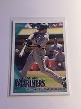 2010 Topps - #451 Michael Saunders Seattle Mariners