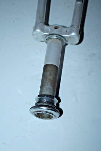Vintage Peugeot 27" Road Bike Fork 1" Threaded 135mm Steel Rigid USA Shipping :) - Picture 8 of 17