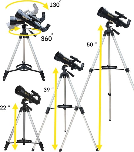 Portable Refractor Telescope with Smartphone Holder - Perfect Gifts for All Ages - Picture 8 of 9
