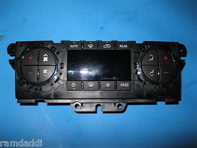 Refurbish OEM Climate Control Instrument Panel 08-12 Enclave Traverse 25932038