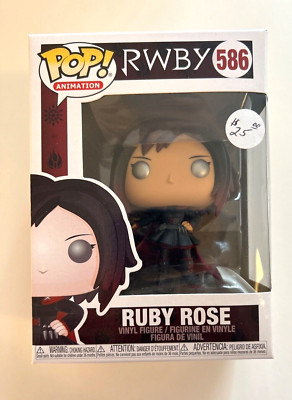 Funko Pop! Animation 586 RWBY Ruby Rose Vinyl Figure 2019