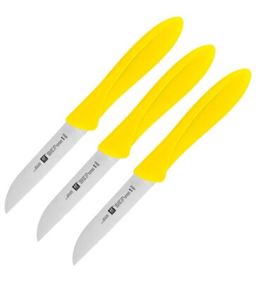 3 PACK HENCKELS ZWILLING Kitchen Knife 3'' Stainless Steel Blade Synthetic Handle