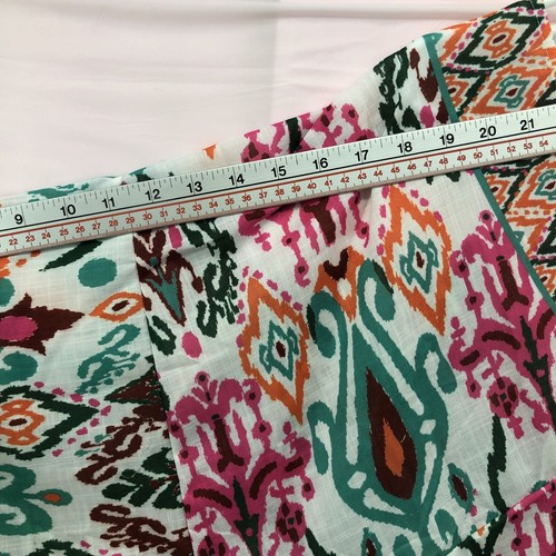 Nuovo copricostume da bagno Comfyluxe bianco multicolore manica lunga taglia unica estivo - Foto 6 di 12