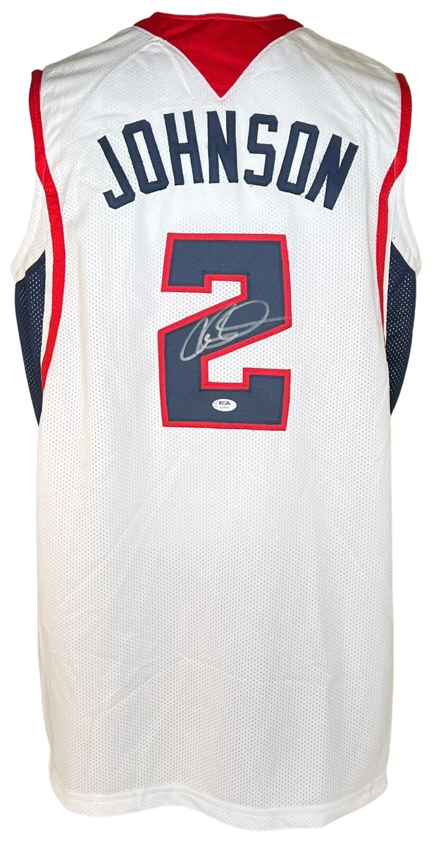 Joe Johnson Autographed Signed Atlanta Hawks Jersey (PSA