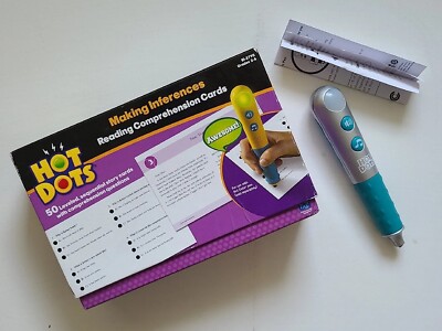 HOT DOTS Pen & Making Inferences Grades 2-6 Reading Comprehension Tested Works