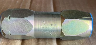 PARKER HANNIFIN Parker DC1000-80 Check Valve 1”