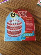 Vintage Beaded Safety Pin Candle Holder Craft...