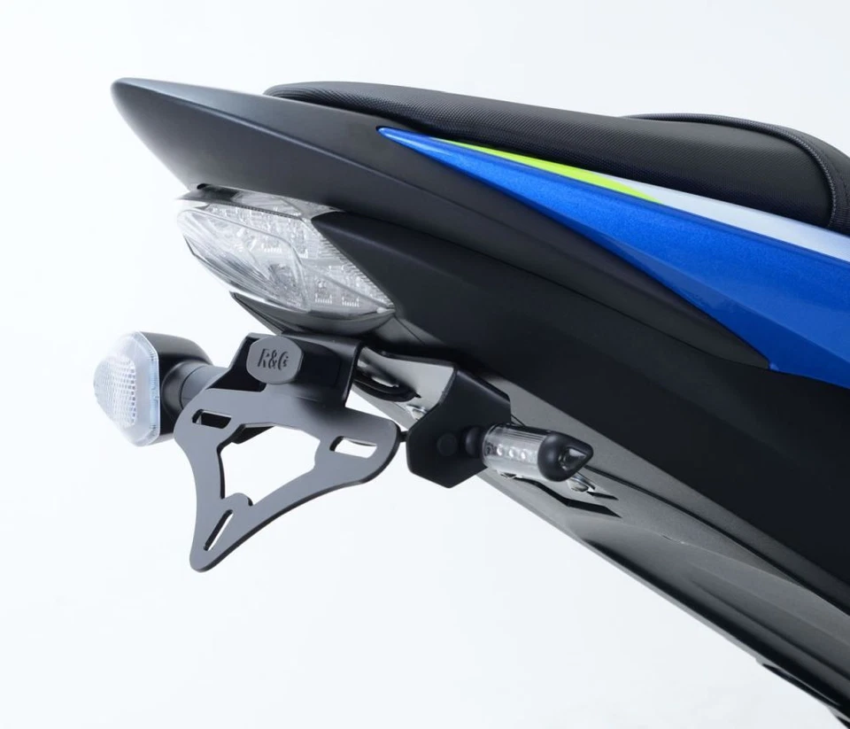 Soporte de matrícula R&G Racing cola negra ordenado para Suzuki GSXS1000 2016-2017 Foto 3 de 3