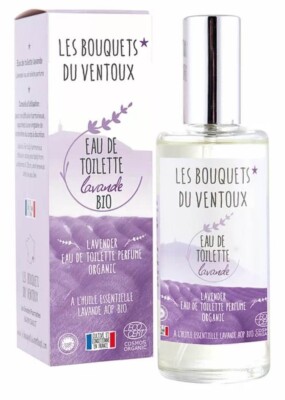Eau de Toilette Lavendel Bio, Les Bouquets du Ventoux 100 ml, Geschenkidee
