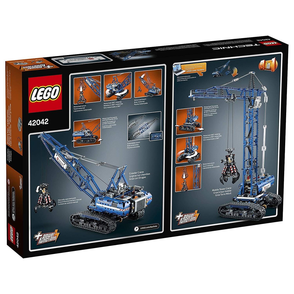 LEGO 42042 Technic Crawler Crane 5702015349758| eBay