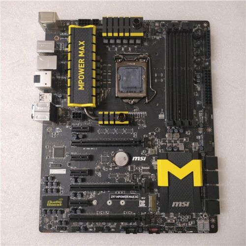 transportabel Maladroit lindring For MSI Z97 MPOWER MAX AC Motherboard LGA 1150 DDR3 Mainboard | eBay