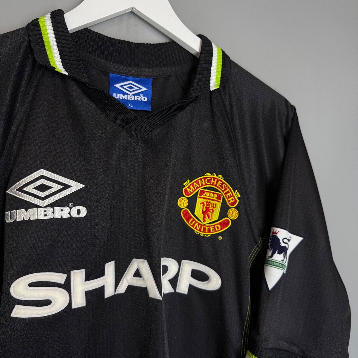 【正規珍品98-99 Umbro FA CUP training shirt】 1998-99 England Umbro FA Cup Training Shirt L/S M | Vintage