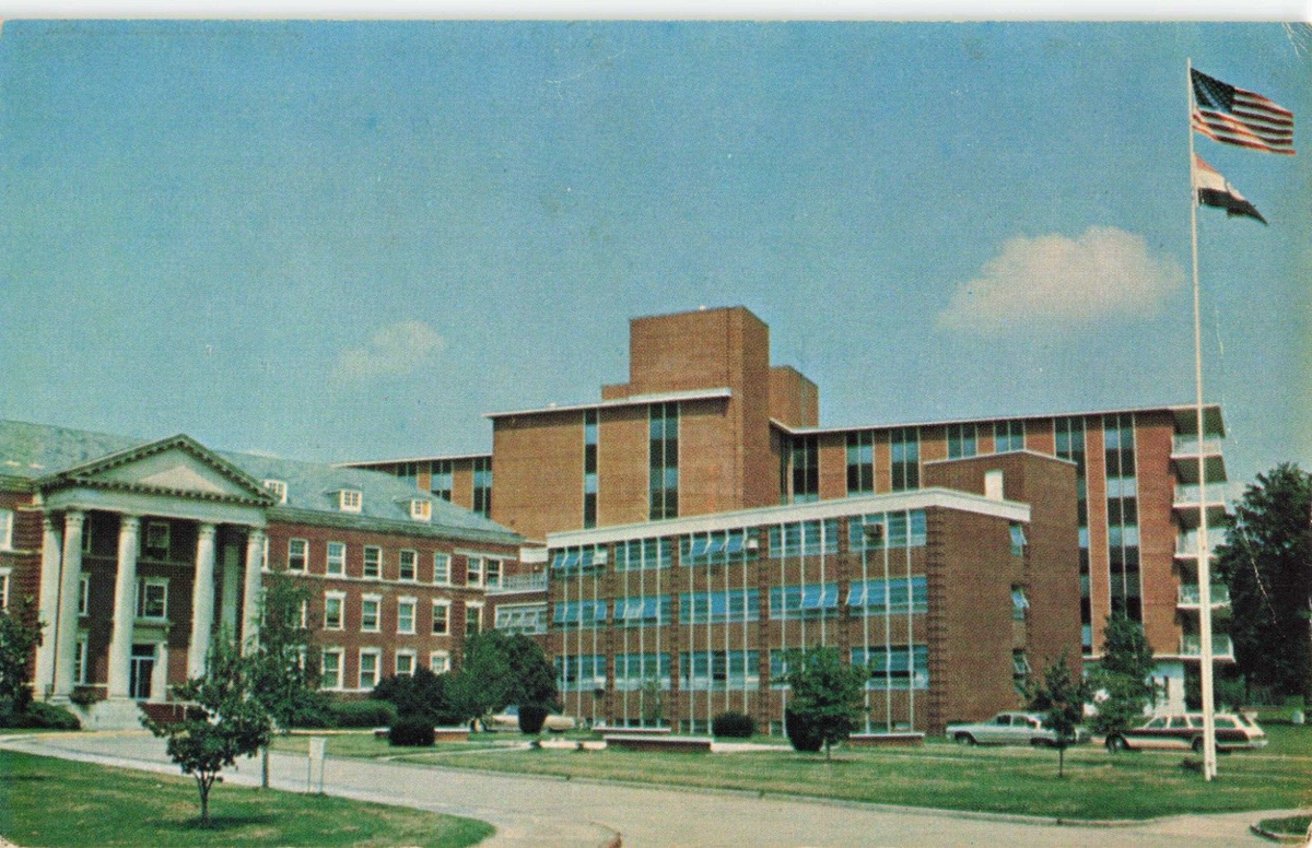 Postcard The Missouri State Chest Hospital Tuberculosis Mt. Vernon