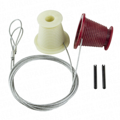 Cardale Mk1 Twin Spring Drum Roller Spindles By UK Garage Door Parts