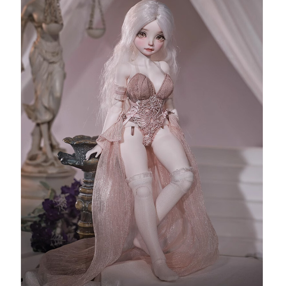 1/6 Resin BJD Doll SD Ball Joint Doll Girl Full Set Catwalk Dress