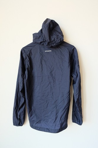Mens Patagonia Houdini Full Zip Blue Small Jacket Coat Lightweight Windbreaker - Picture 3 of 4