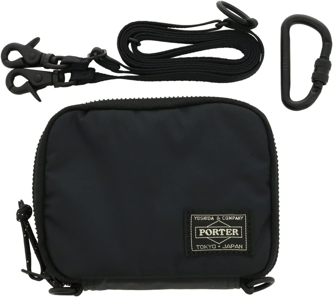 Porter 835-16501 LIBERTY WALLET Bifold Wallet W130×H95×D20mm Black 