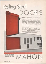 1947 Ad * Thomas Goodfellow Motor Freight Terminal Detroit MI Trucking