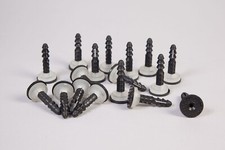 BRICK PLUG MEMBRANE FIXINGS WITH SEALS 10mm x 60mm QTY 200