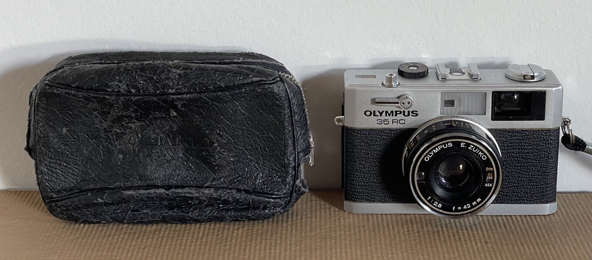 [完動品]OLYMPUS 35RC E.ZUIKO 42mm f/2.8 Olympus 35 Rc E.Zuiko 42mm f2.8 Camera Used, scratches, no