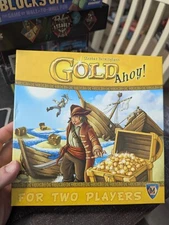 GOLD AHOY! Tile Laying Board Game Treasure Hunt 2 Player 100% COMPLETE 2014