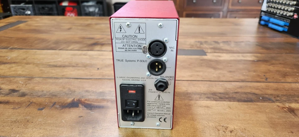 True Systems P-Solo Mono Microphone Preamp - Image 3 of 4