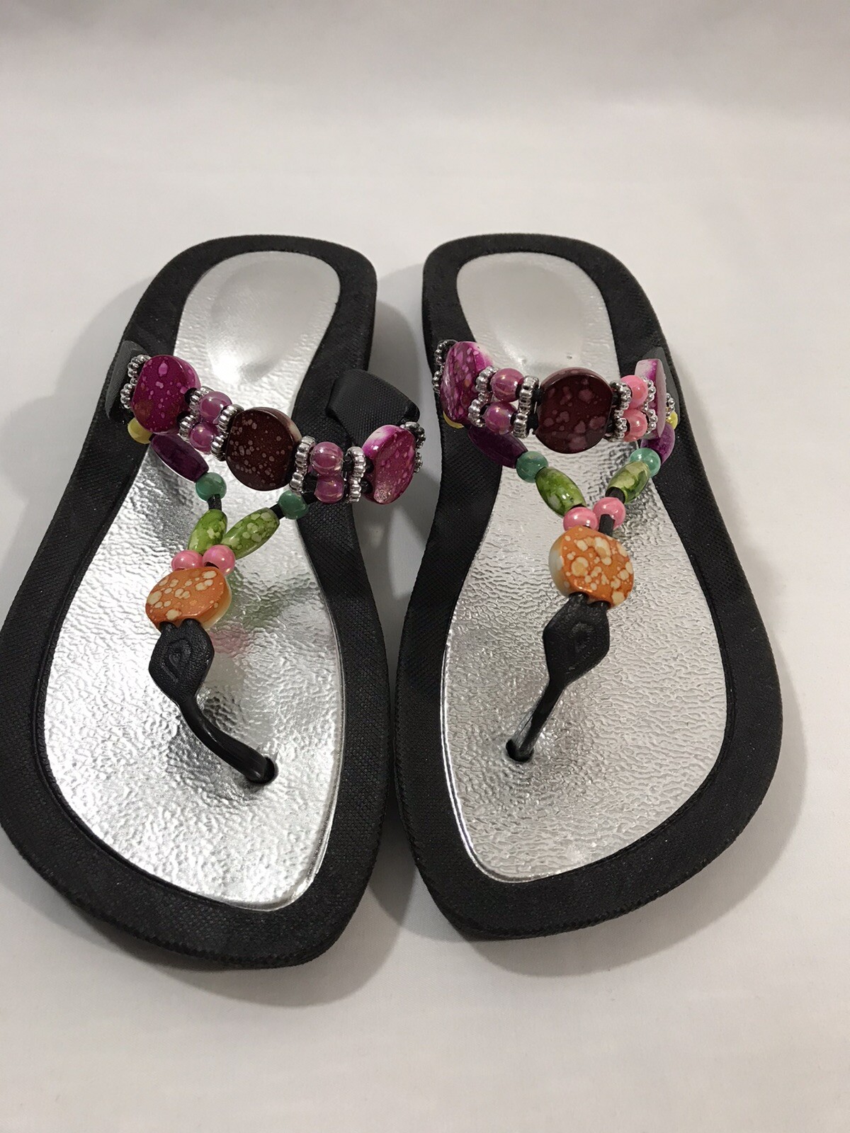 New Women's Shoes Sandals Flip Flap Size M 6/7 | eBay