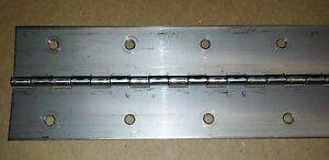 .062 Stainless Steel Piano Hinge 42 x 1-1//2 HOLES Cabinet//Door//Boat Continuous
