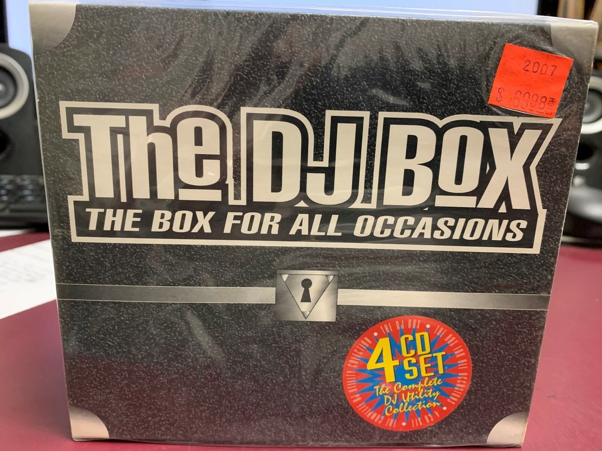 THE DJ BOX FOR ALL OCCASIONS 4CD SET 1995 MUSIC FACTORY BX001
