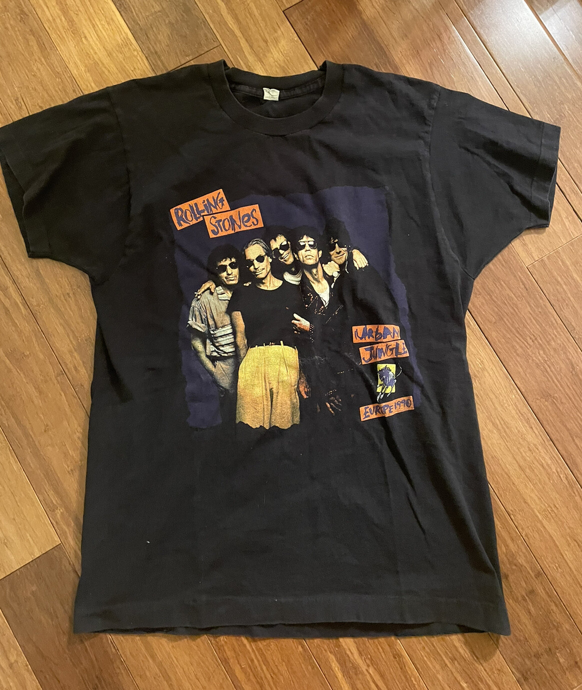 Rolling Stones — Budweiser vintage concert t-shirt