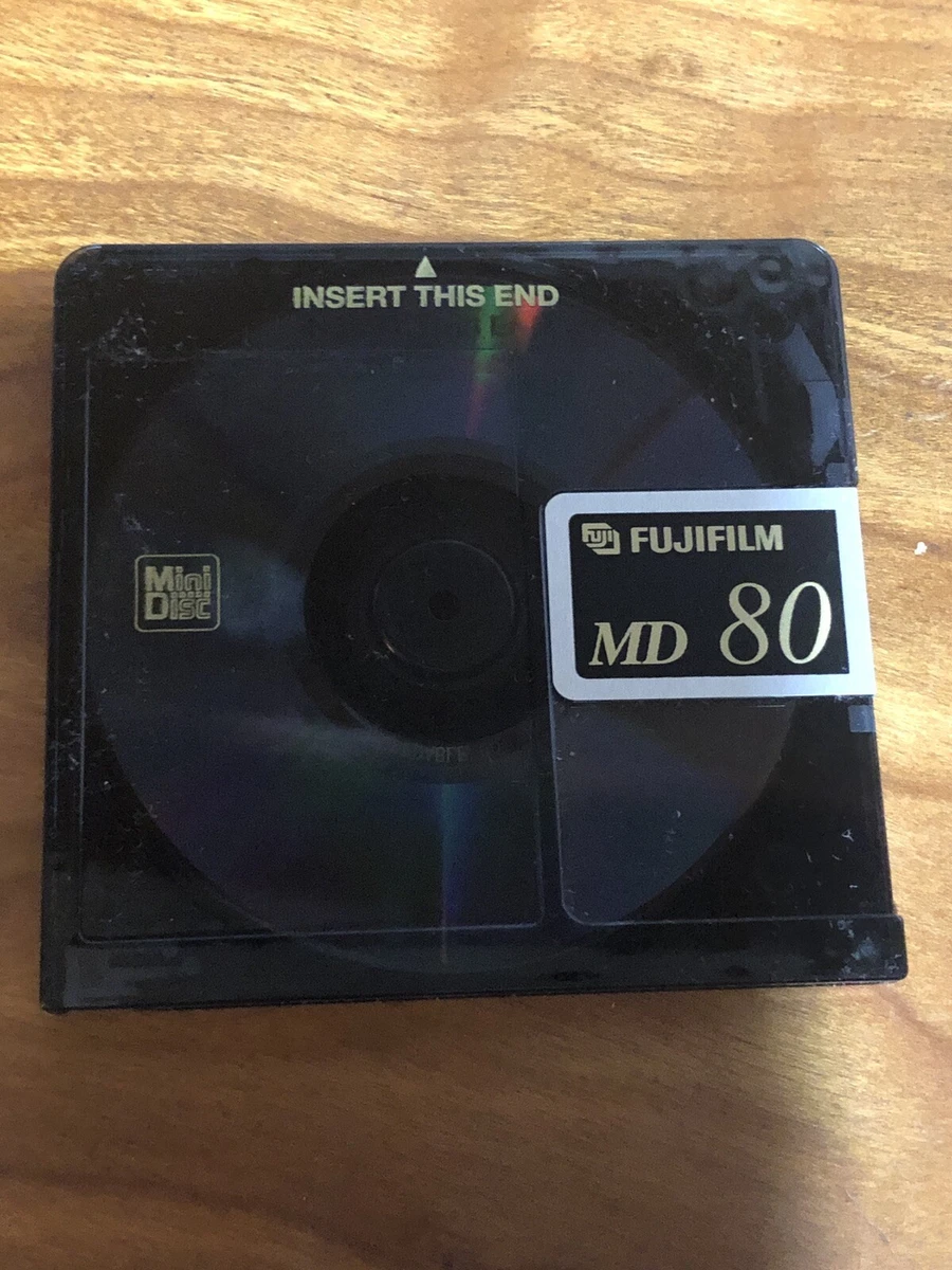 Lot De 6 Minidiscs Axia Fujifilm MD Im 80 Min Avec étuis - Occasion